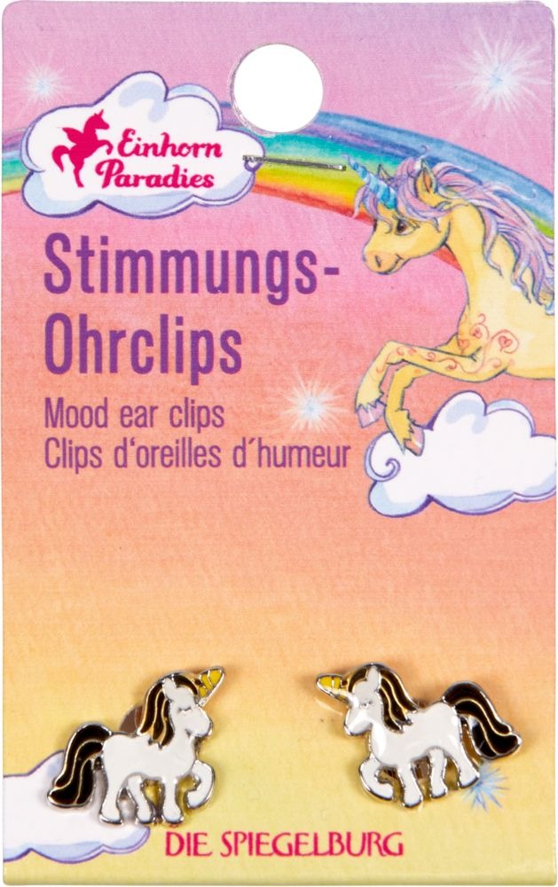 Spiegelburg - Einhorn-Paradies Stimmungs-Ohrclips
