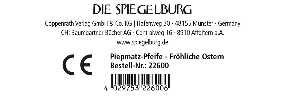 Spiegelburg - Piepmatz-Pfeife