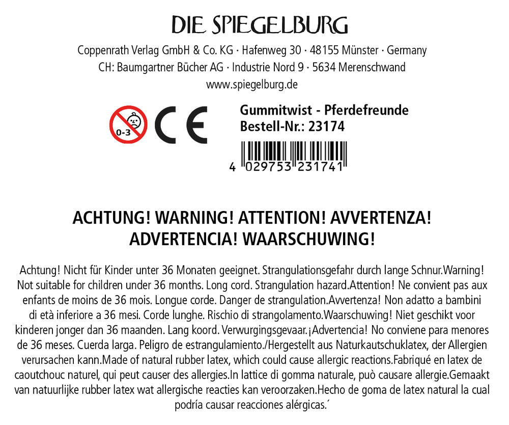 Spiegelburg - Pferdefreunde Gummitwist