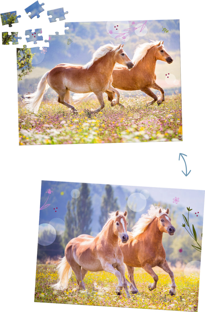 Spiegelburg - Lentikular-Puzzle (100 Teile)