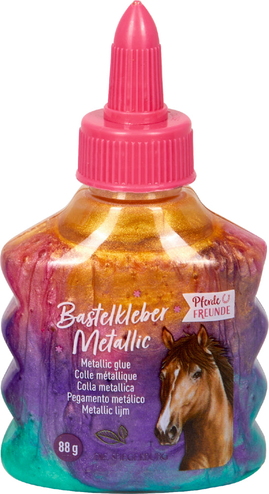 Spiegelburg - Pferdefreunde Bastelkleber Metallic