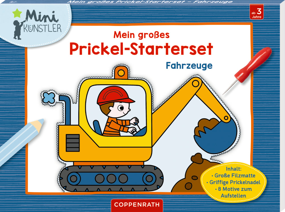 Spiegelburg - Prickel-Starterset: Fahrzeuge