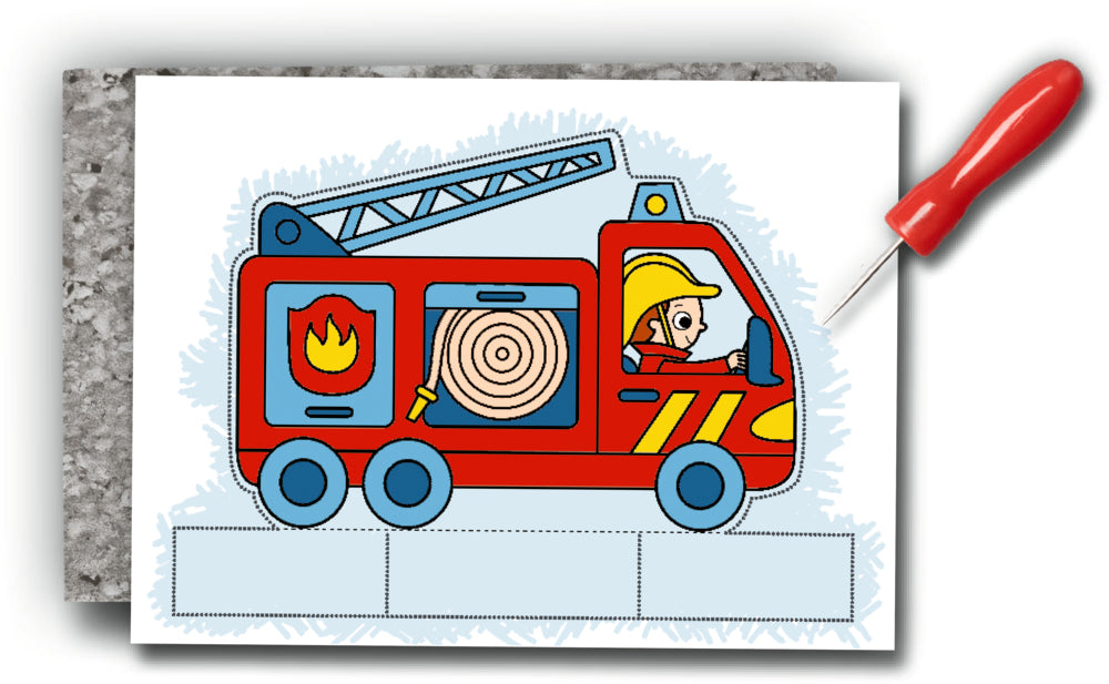 Spiegelburg - Prickel-Starterset: Fahrzeuge