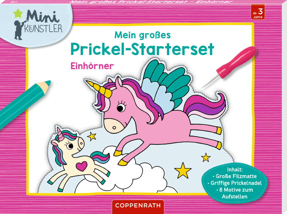 Spiegelburg - Prickel-Starterset: Einhorn