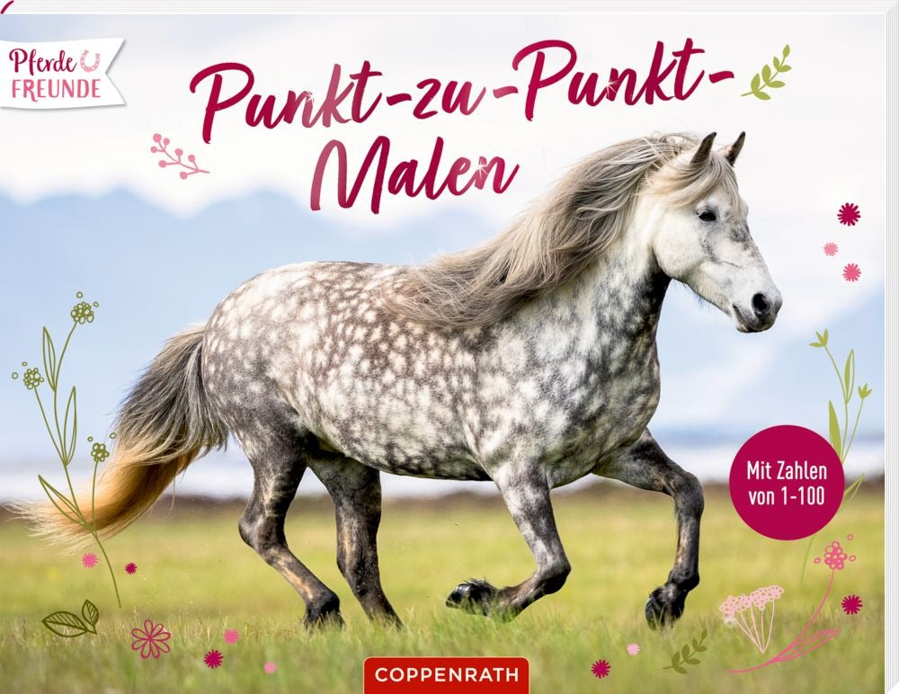 Spiegelburg - Pferdefreunde Punkt-zu-Punkt-Malen