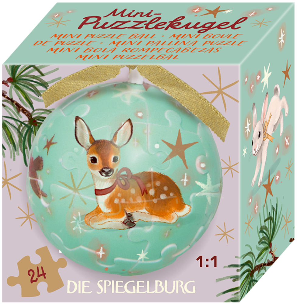 Spiegelburg - Mini-Puzzlekugel: Weihnachten