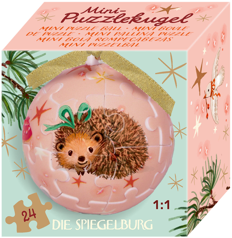 Spiegelburg - Mini-Puzzlekugel: Weihnachten