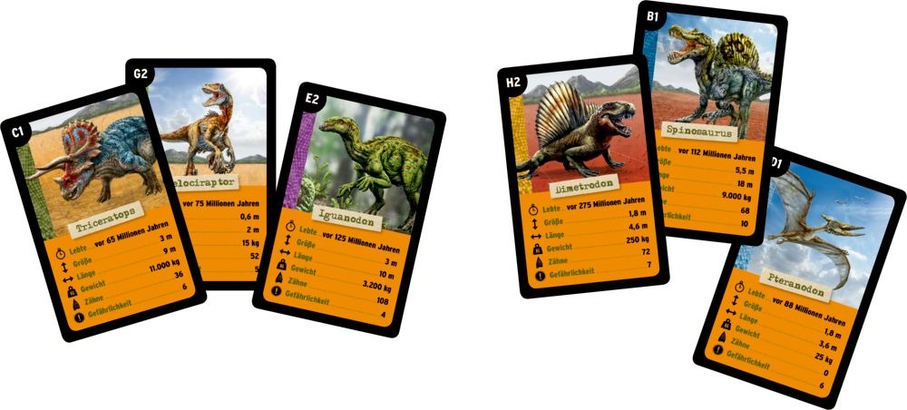 Spiegelburg - T-Rex World Quartett