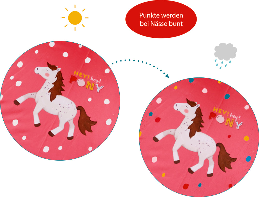 Spiegelburg - Mein kl. Ponyhof Zauber-Regenschirm