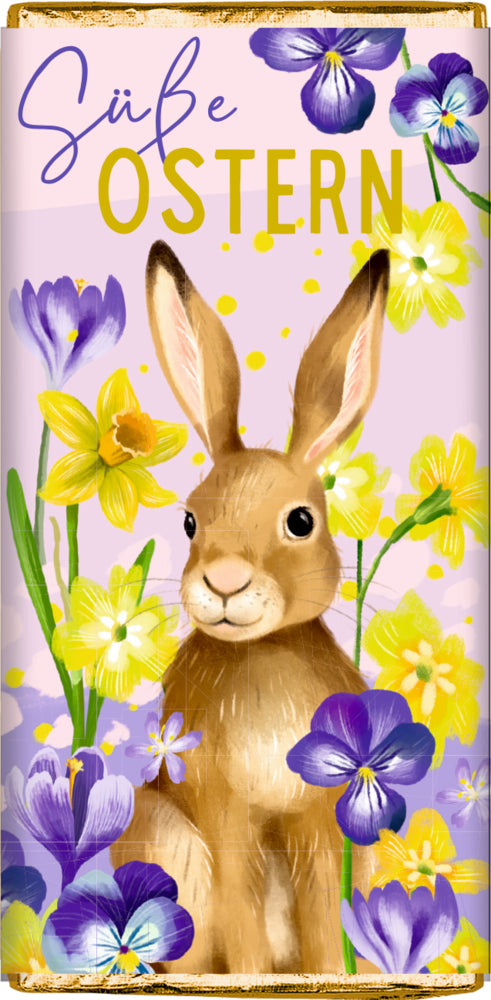 Spiegelburg - Frohe Ostern Schokolade mit bunten Motiven 30 g