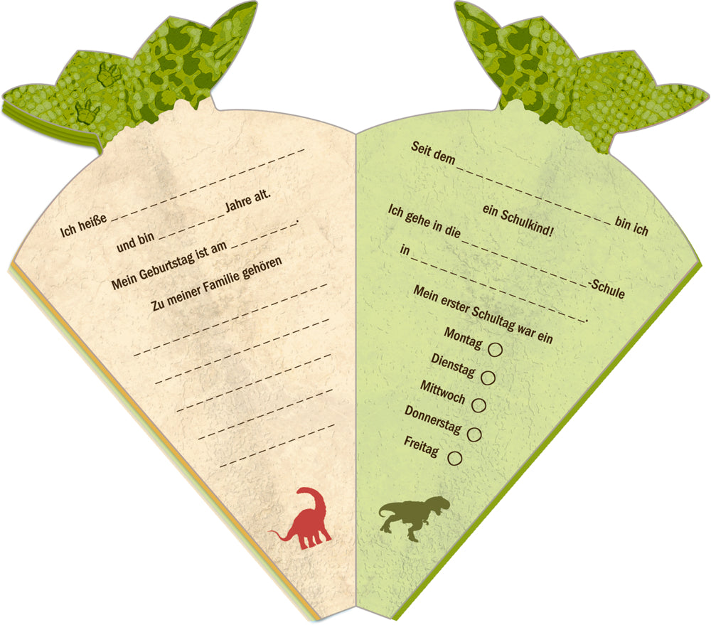 Spiegelburg - T-Rex Mini-Schultütenbuch
