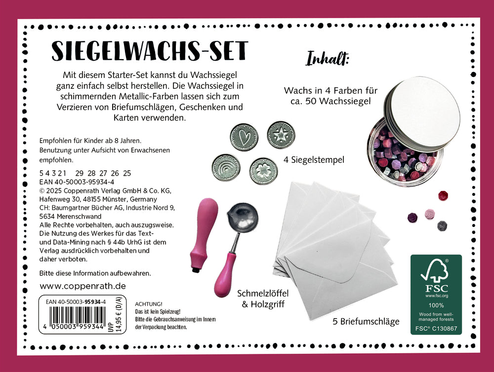 Spiegelburg - DIY: Siegelwachs-Set
