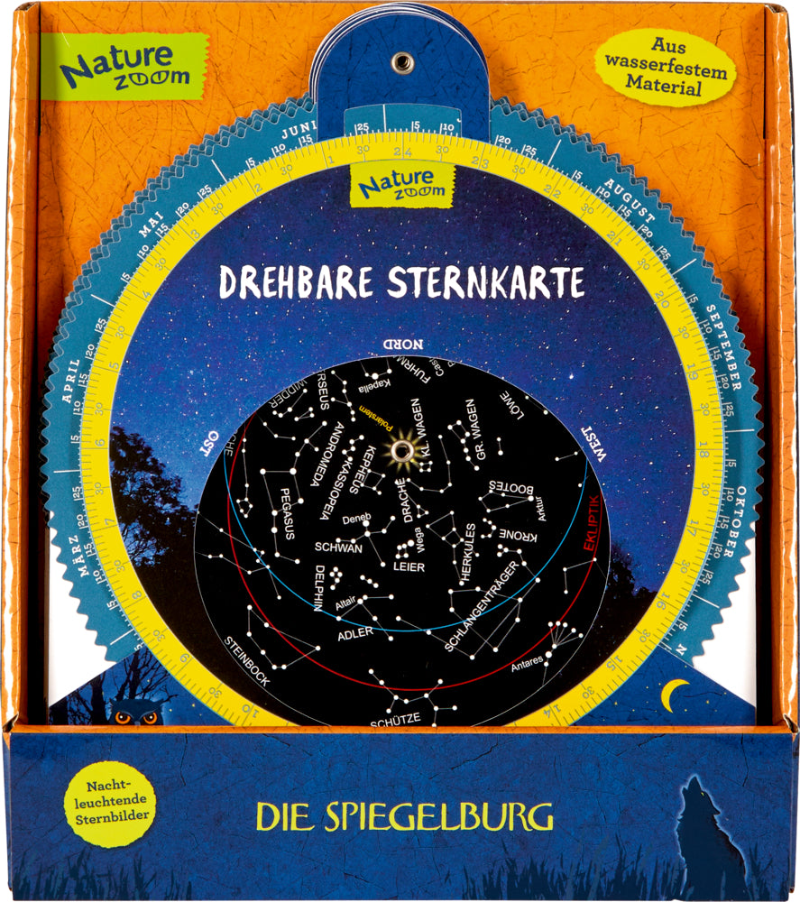 Spiegelburg - Nature Zoom: Drehbare Sternkarte