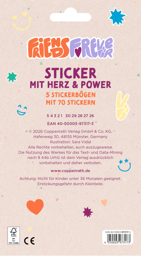 Spiegelburg - Sticker Friends Forever