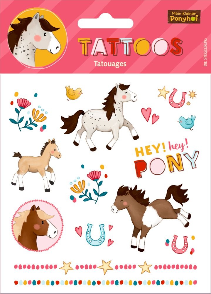 Spiegelburg - Mein kl. Ponyhof Tattoos