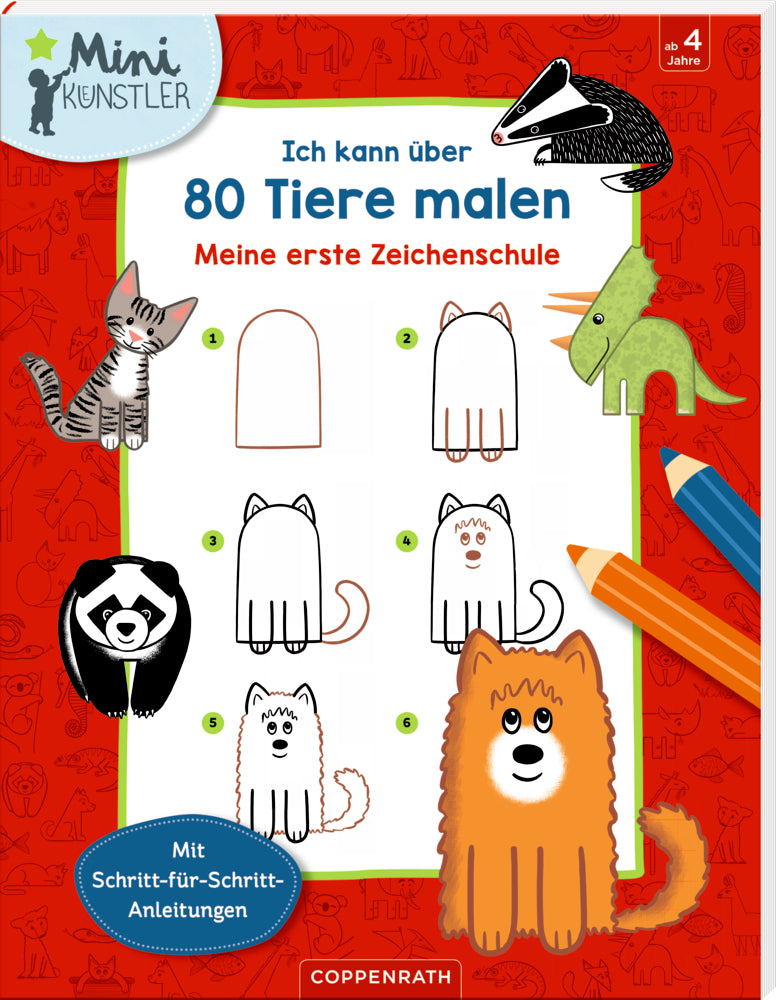 Spiegelburg - Mini-Künstler: Ich kann über 80 Tiere malen