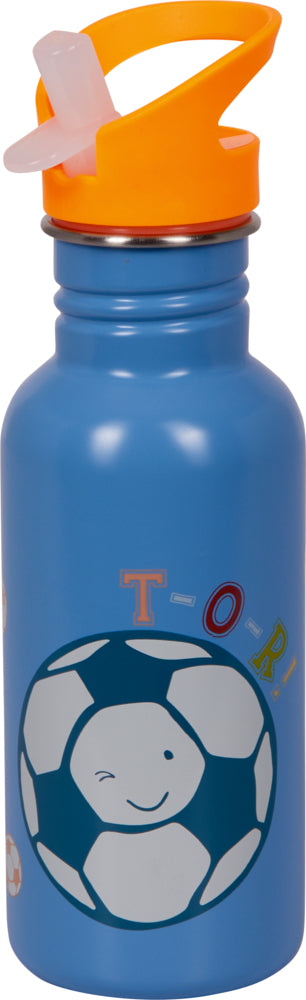 Spiegelburg - Trinkflasche Fußball aus Edelstahl 0,5 l