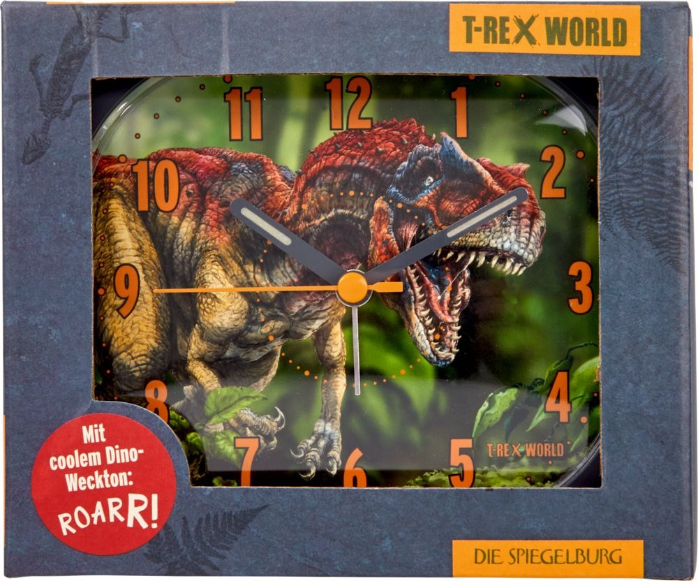 Spiegelburg - T-Rex World Wecker (mit Dino-Weckton)