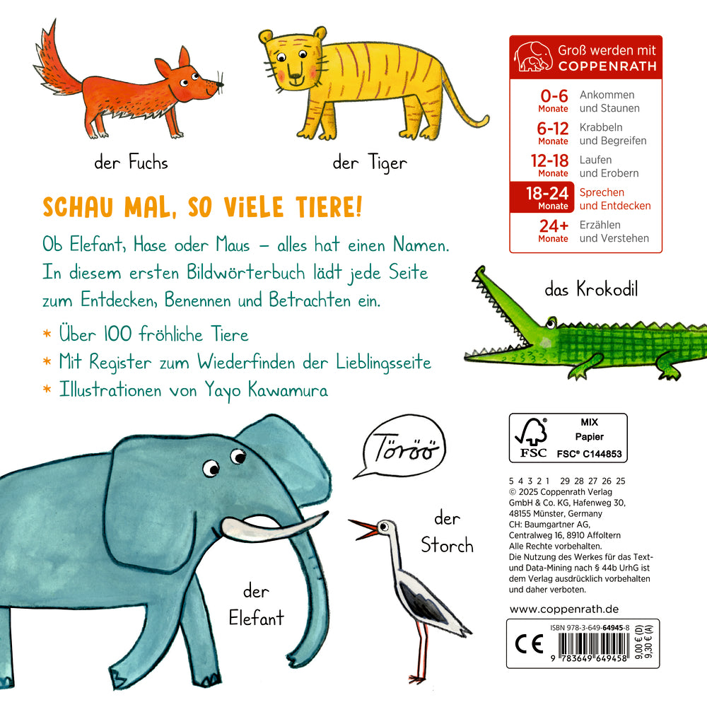 Spiegelburg - Mein liebstes Wörterbuch: Tiere
