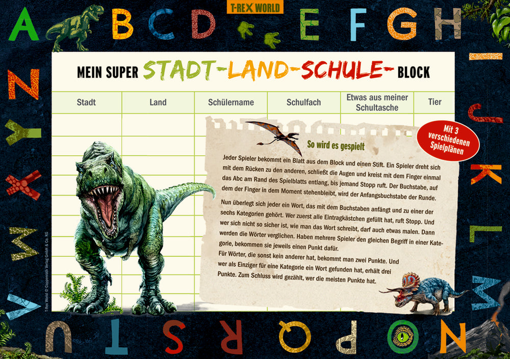 Spiegelburg - T-Rex World Schulstart-Box