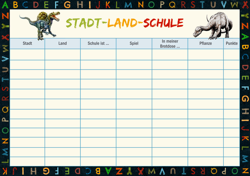 Spiegelburg - T-Rex World Schulstart-Box
