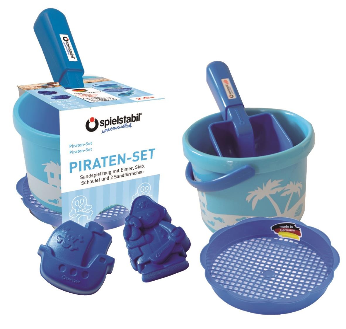 spielstabil - Sandspielzeug Piraten-Set 5-teilig