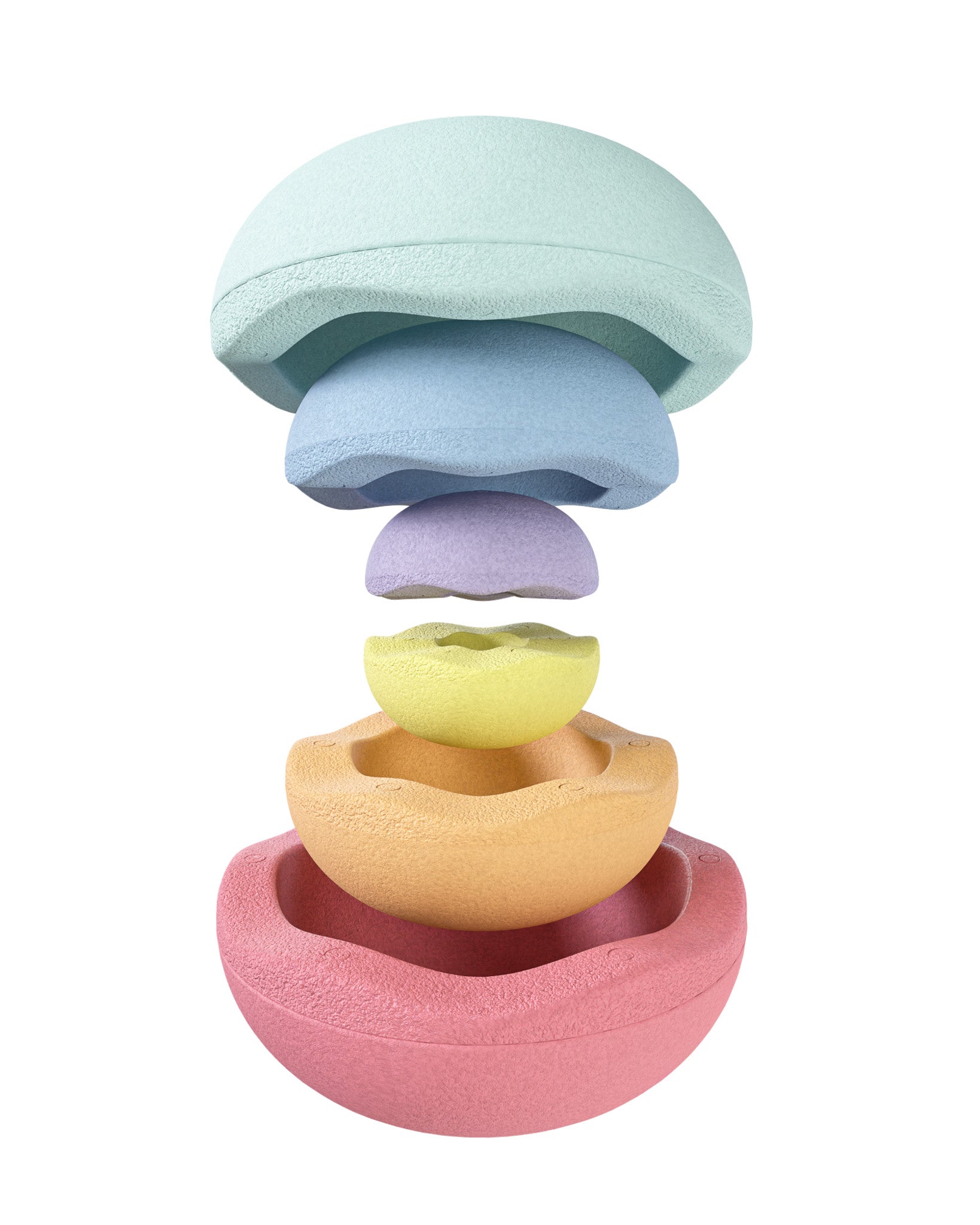 Stapelstein - Inside rainbow pastel