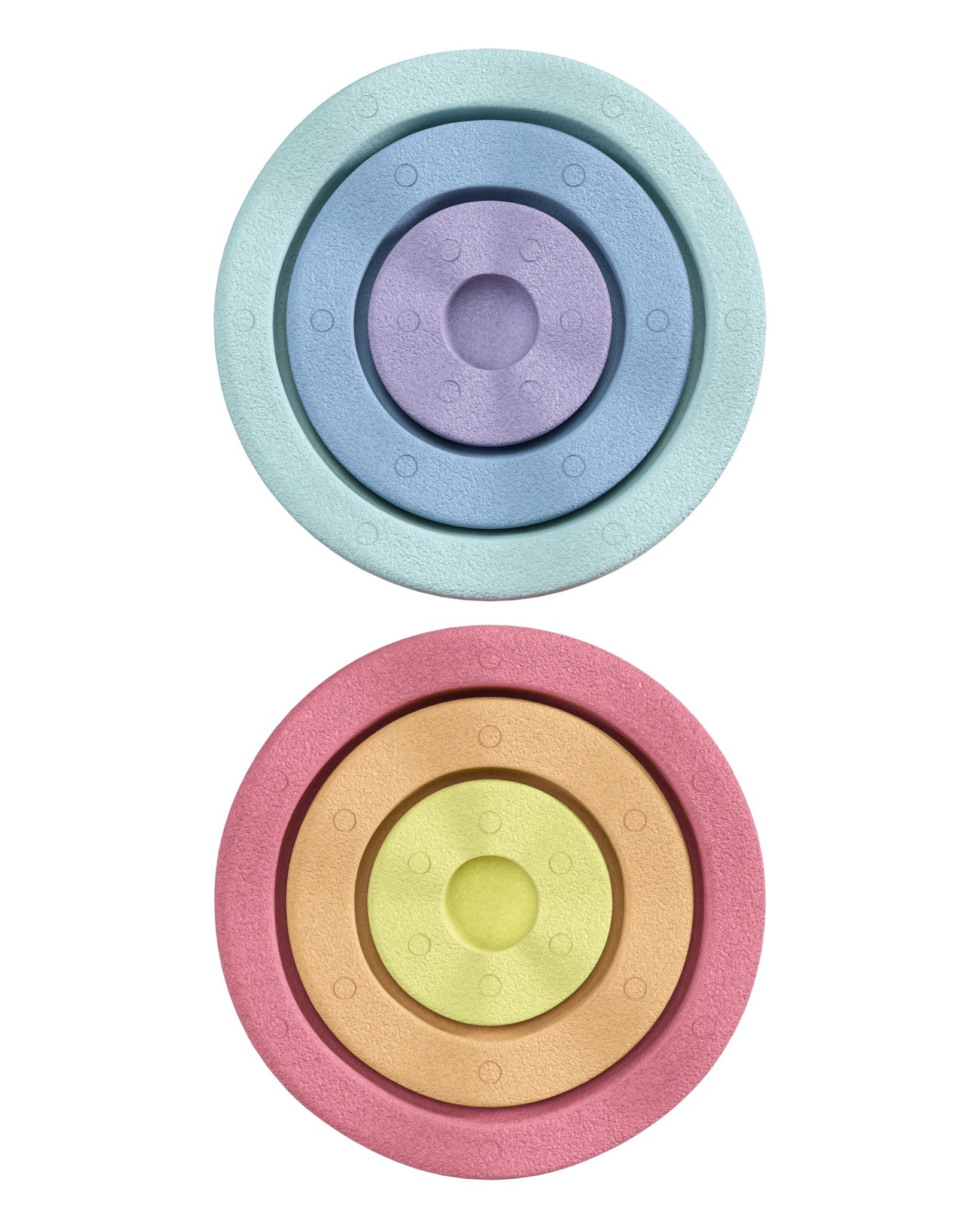 Stapelstein - Inside rainbow pastel