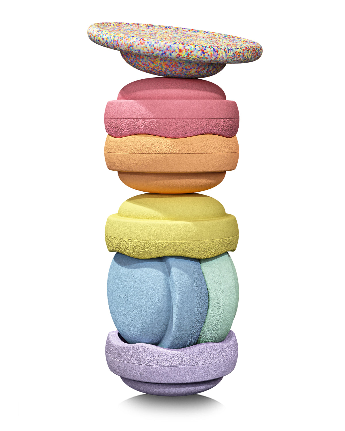 Stapelstein - RAINBOW Set pastell – Ansicht 2 von 5