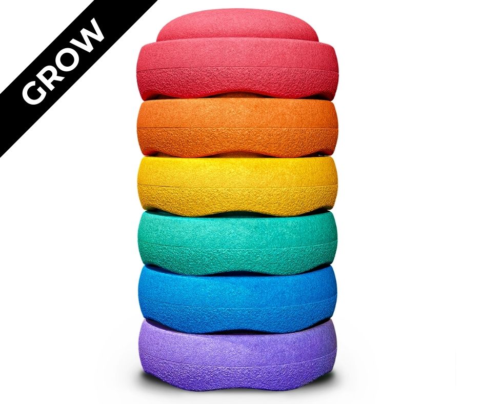 Stapelstein - Original Grow rainbow classic – Ansicht 1 von 6