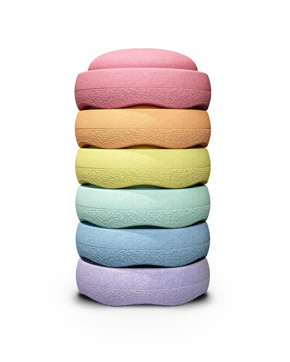 Stapelstein - Mini Stapelsteine Rainbow Pastell