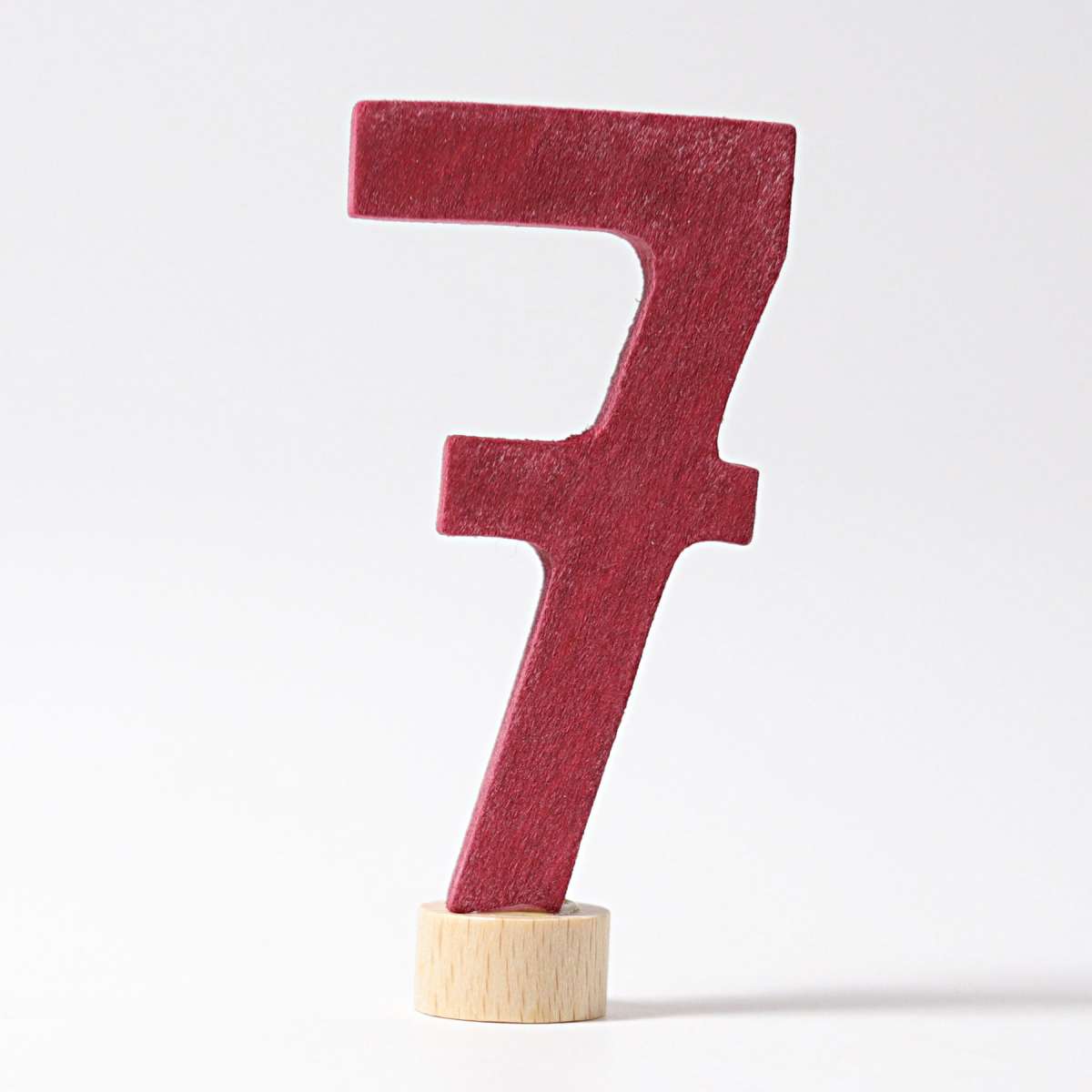 GRIMM'S - verschiedene Holzstecker - Zahlenstecker 7