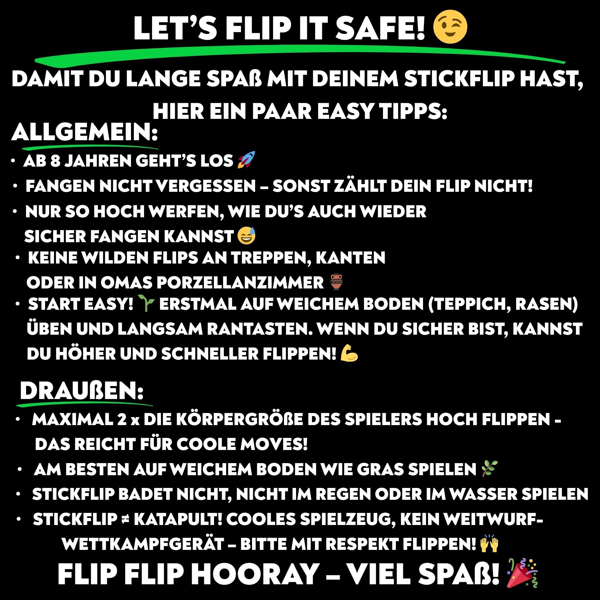 Stickflip - Interaktives Geschicklichkeitsspiel