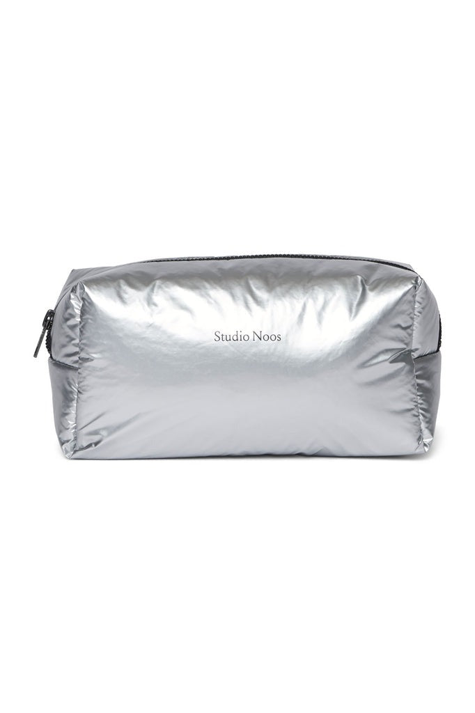 Studio Noos - Kulturbeutel Silver Puffy