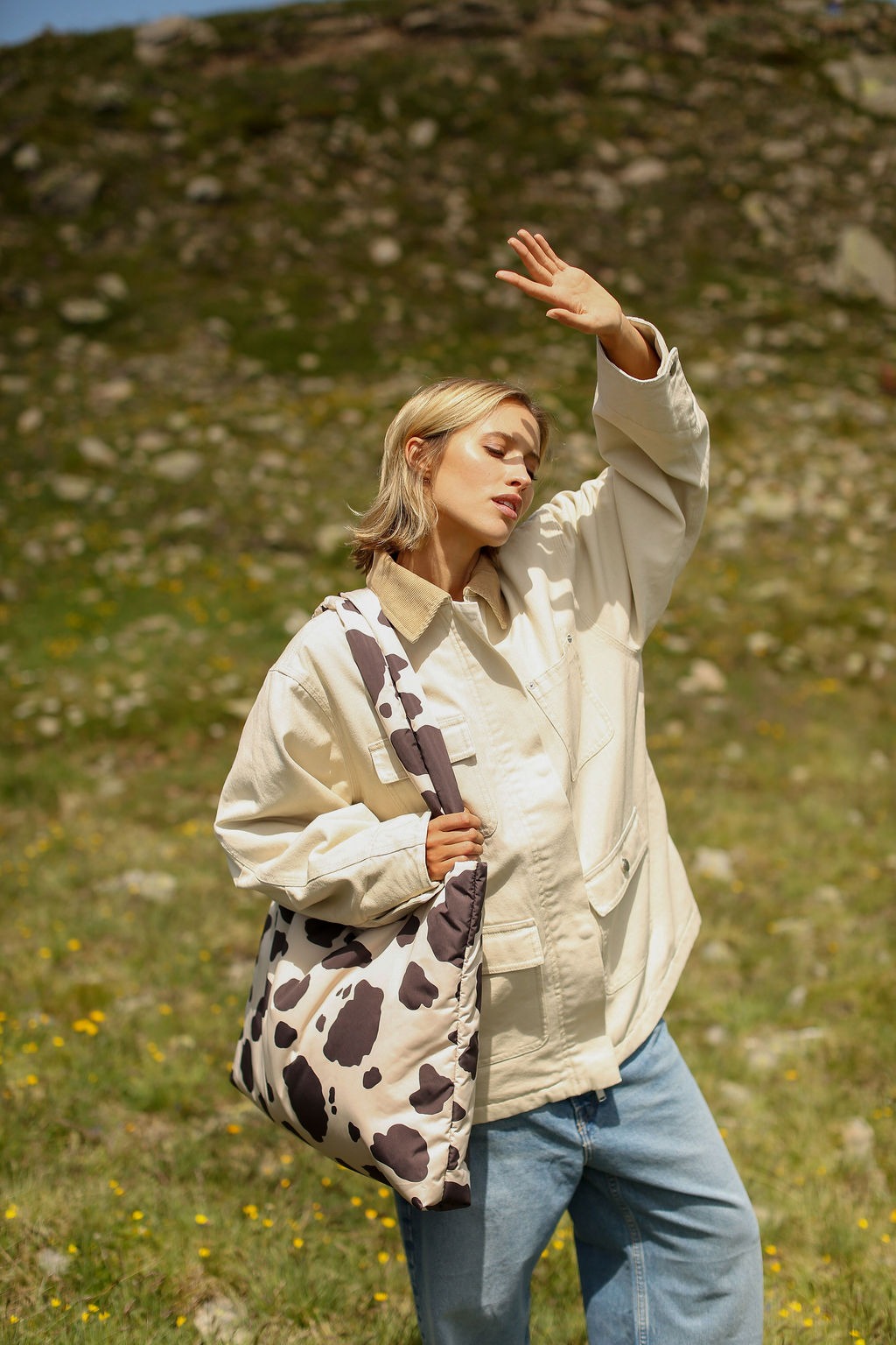 Studio Noos - Tasche Holy Cow Puffy Brownish