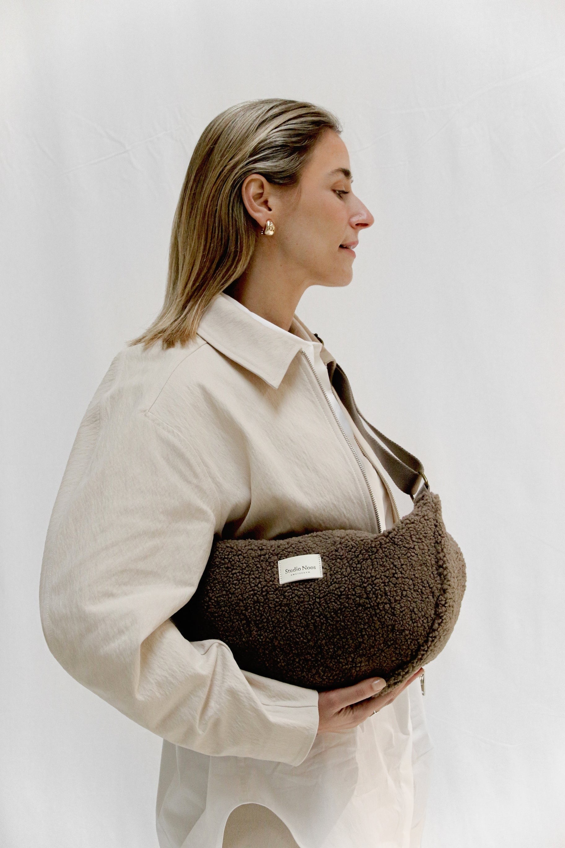 Studio Noos - Tasche Fanny Pack Brown Teddy