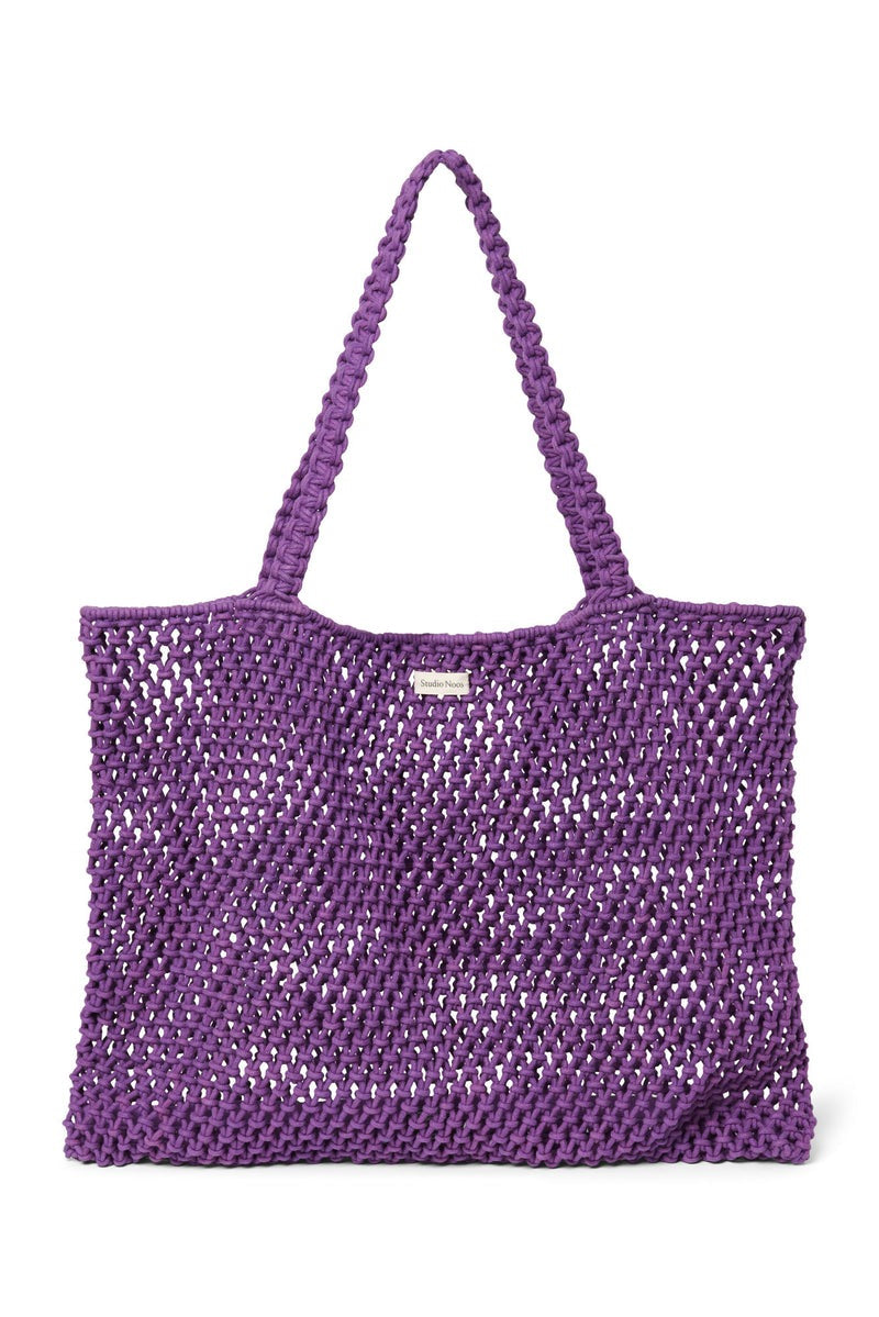 Studio Noos - Tasche Macrame Purple