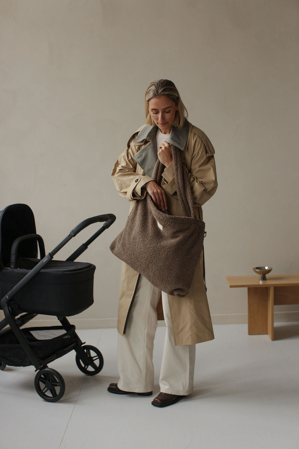 Studio Noos - Wickeltasche Brown Teddy