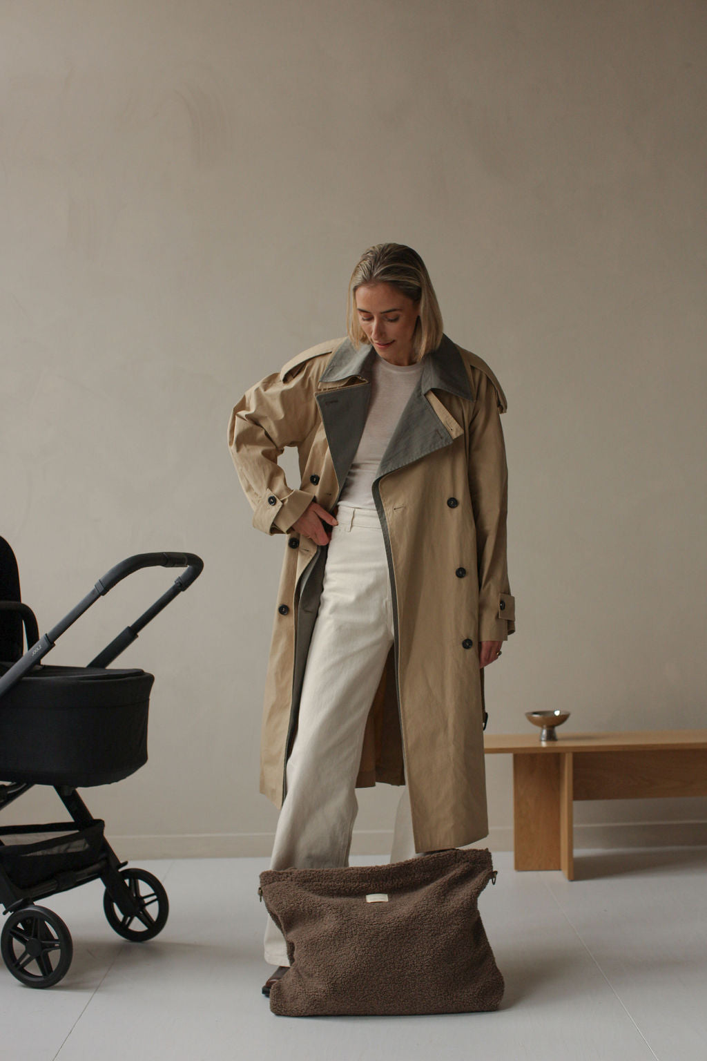 Studio Noos - Wickeltasche Brown Teddy