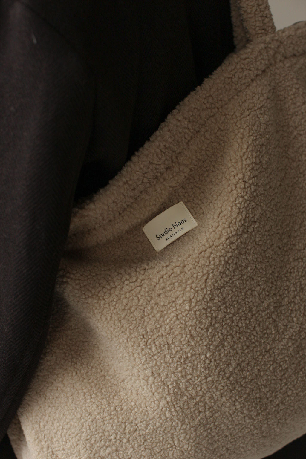 Studio Noos - Wickeltasche Ecru Teddy