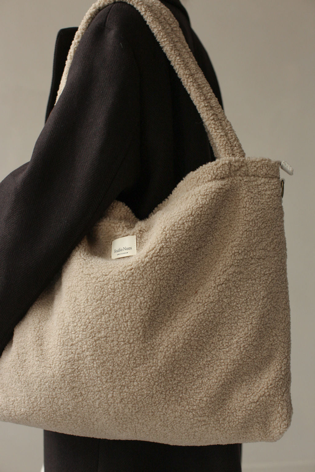 Studio Noos - Wickeltasche Ecru Teddy