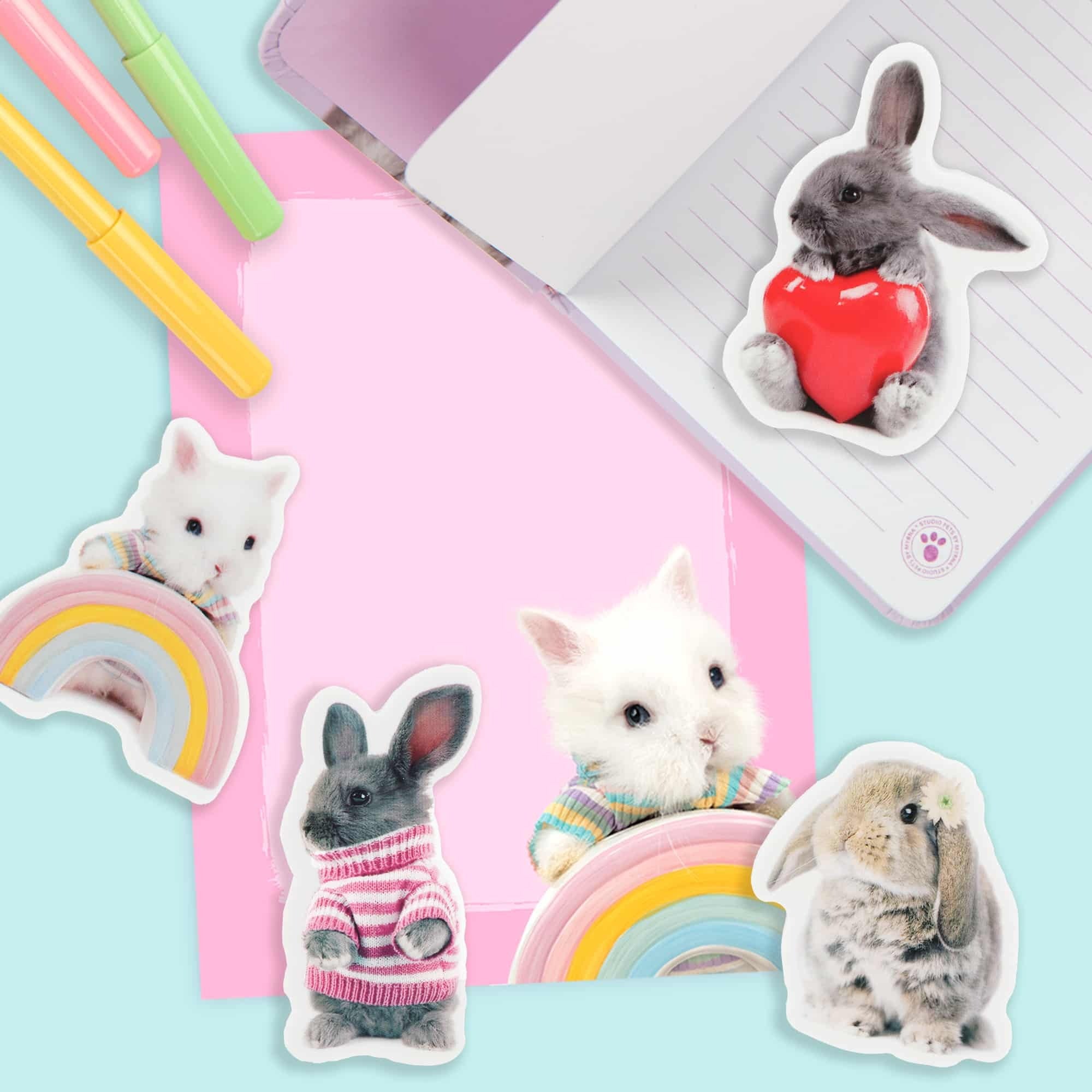 Studio Pets - Radiergummi Bunny 4er Set