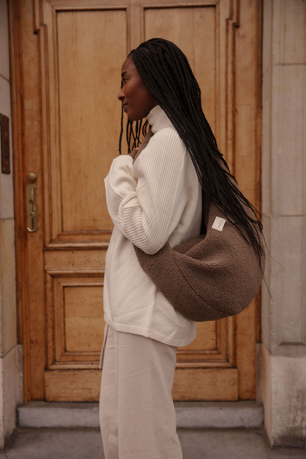 Studio Noos - Cross Body Tasche Brown Teddy