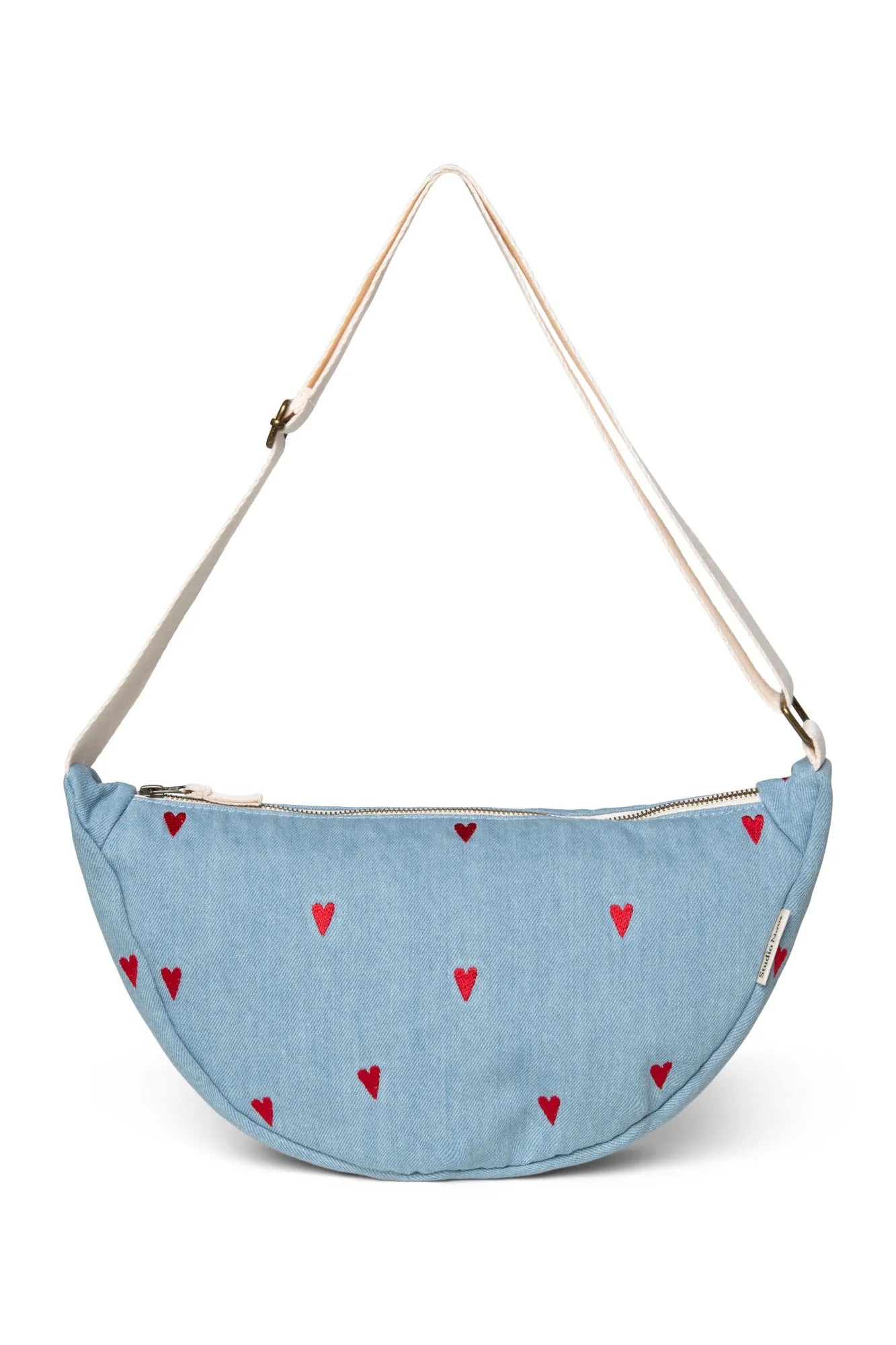 Studio Noos - Tasche Fanny Pack Denim Herzen