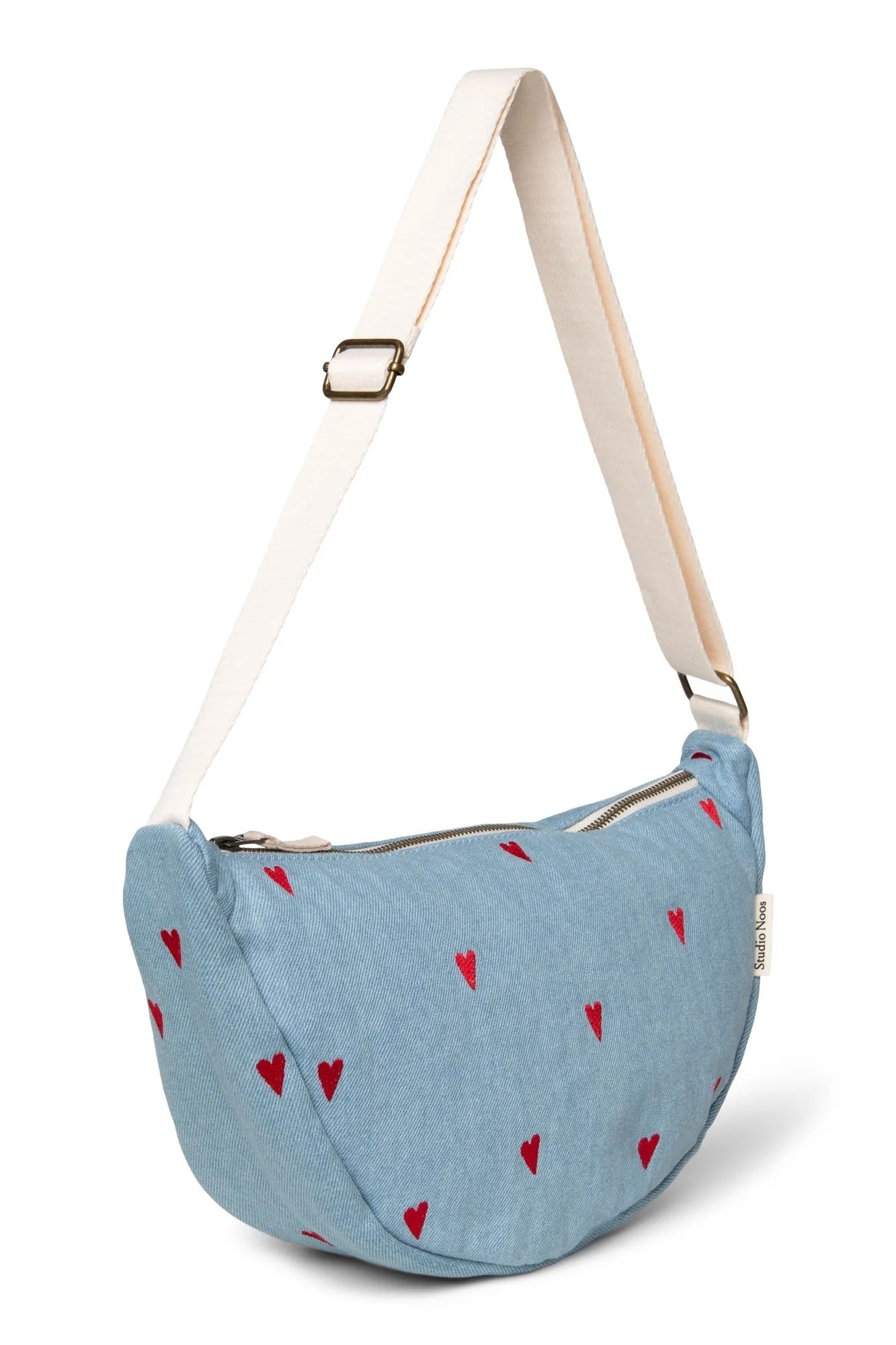 Studio Noos - Tasche Fanny Pack Denim Herzen