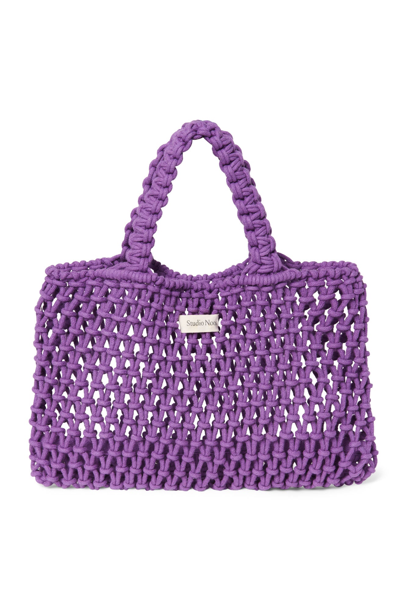 Studio Noos - Tasche Mini Macrame Purple