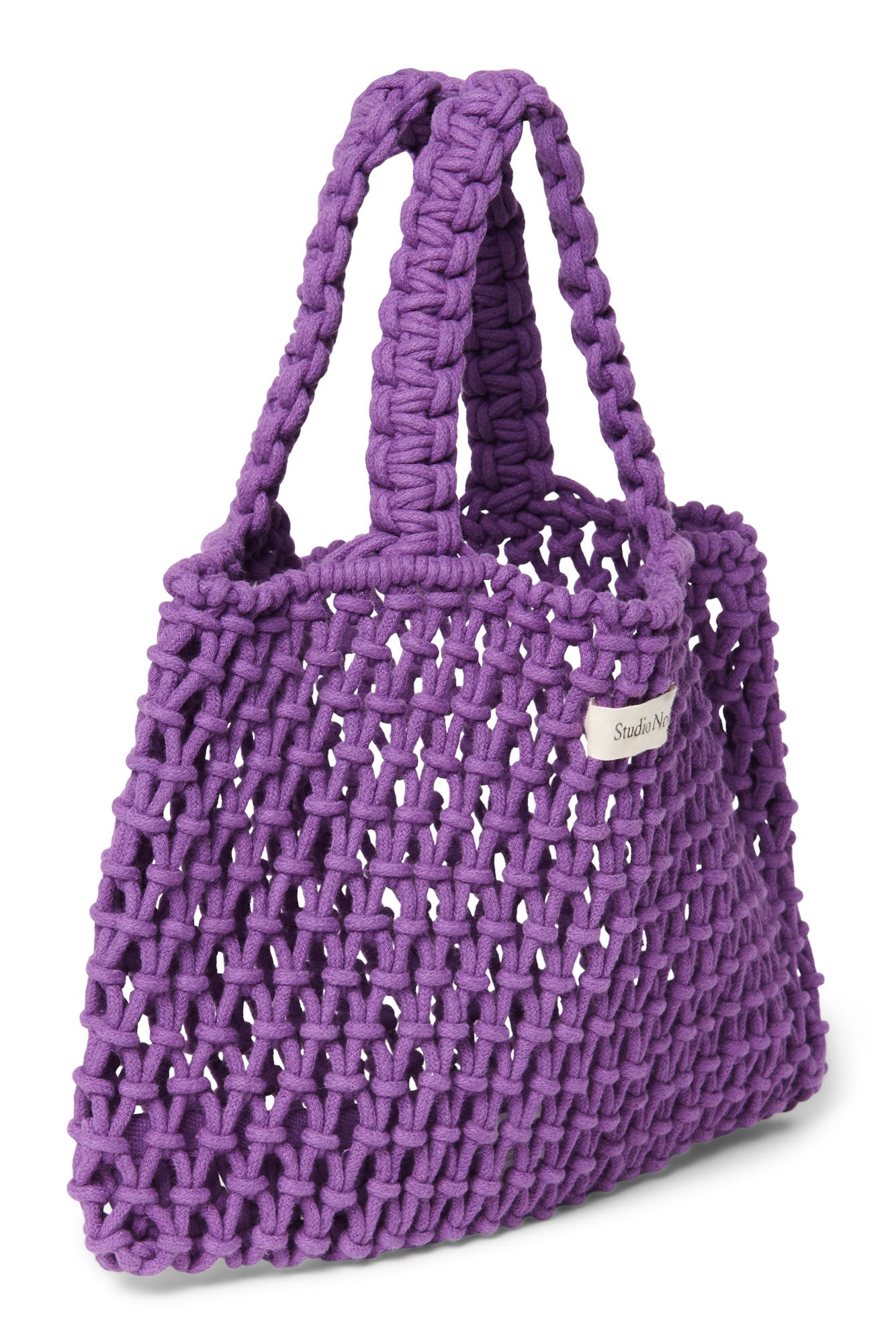 Studio Noos - Tasche Mini Macrame Purple