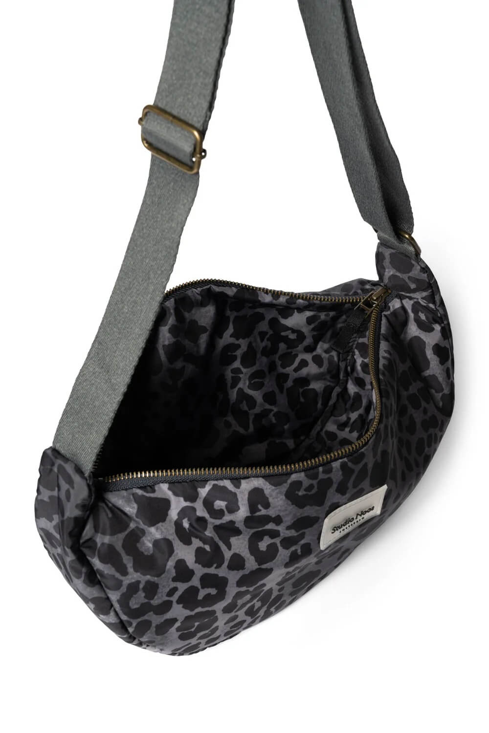 Studio Noos - Tasche Fanny Pack Antra Leopard Puffy