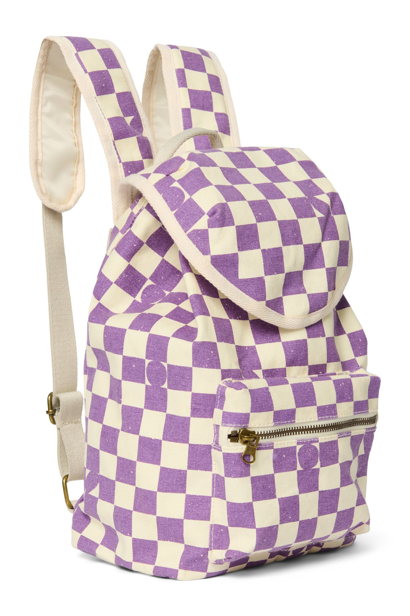 Studio Noos - Rucksack Mini Checkerboard Violet