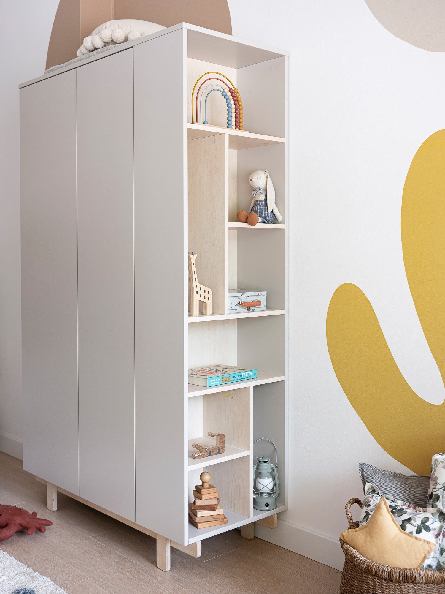 Wood Luck - Kleiderschrank Basic cashmere